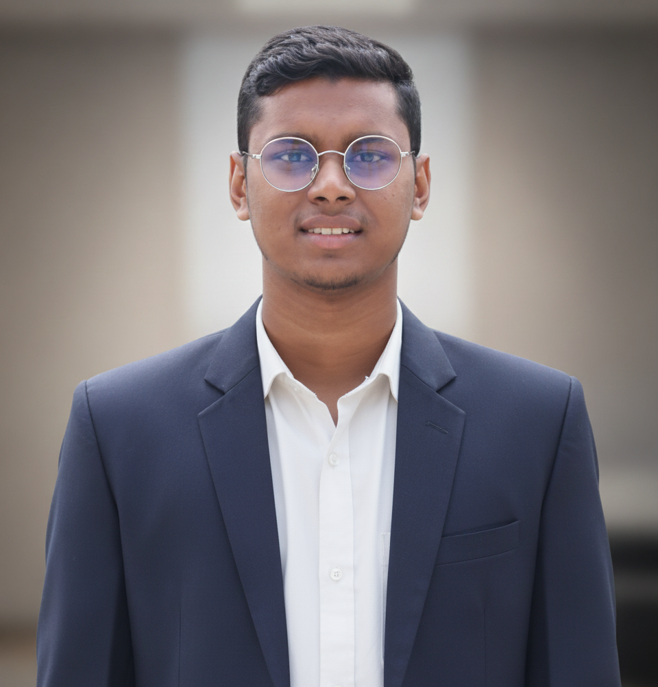 Formal portrait of Md. Ibrahim Khalilullah
